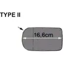 VAN WEZEL Spiegelglas li/re 0639830