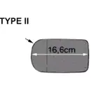 VAN WEZEL Spiegelglas li/re 0639830